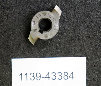 TECHNICA Schlagzahn-Wälzfräser m= 1,0mm Fräser Nr. 8 Abmessungen 29x8x8 mm LKN