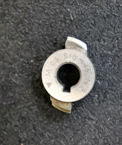 TECHNICA Schlagzahn-Wälzfräser m= 0,5mm Fräser Nr. 9 Abmessungen 27x8x8 mm LKN