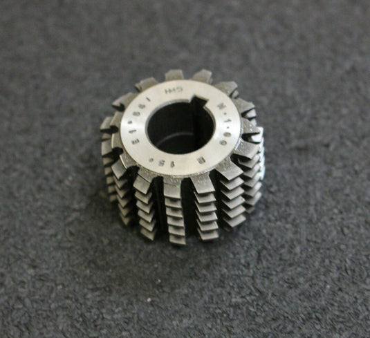 IMS Vollstahl-Wälzfräser m= 1,0mm 15° EGW ! 1gg. rechts 15 Spannuten 32x20x13mm