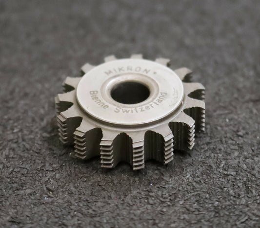 MIKRON Vollstahl-Wälzfräser No. 64747 m= 0,36 ho= 0,81 D18,72 Z50 - Ø32x10xØ8mm
