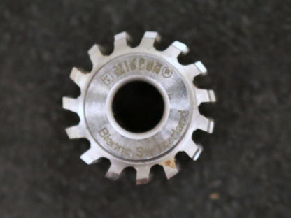 MIKRON Vollstahl-Wälzfräser No. 82791 m= 0,48 ho= 1,08 Abmessungen Ø24x15xØ8mm