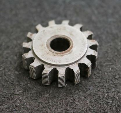 MIKRON Vollstahl-Wälzfräser No. 43308 m= 0,24 ho= 0,76 D18,76 Z75 - Ø32x10xØ8mm