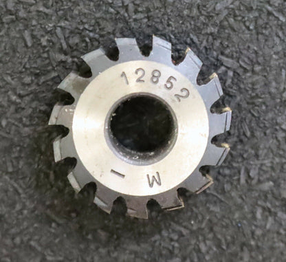 MIKRON Zykloid-Wälzfräser No. 12852 - Ø24x8xØ8mm 1gg. Rechts 15 Spanuten