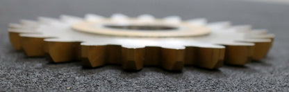 LORENZ Scheibenschneidrad m= 6,0mm haP0=1,25x mn DIN 3972 BP II Z= 22 Da=146mm