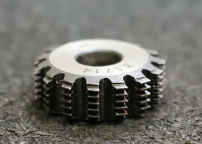 MIKRON Wälzfräser No. 31714 - Ø24x8xØ8mm 1gg. Rechts 15 Spanuten