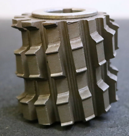 PWS Keilwellen-Wälzfräser 6 Keile 68,4 x 77,5 x 16,4 mit Höcker - Ø90x90xØ32mm