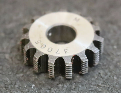 MIKRON Wälzfräser No. 37005 - Ø23x8xØ8mm 1gg. Rechts 15 Spanuten