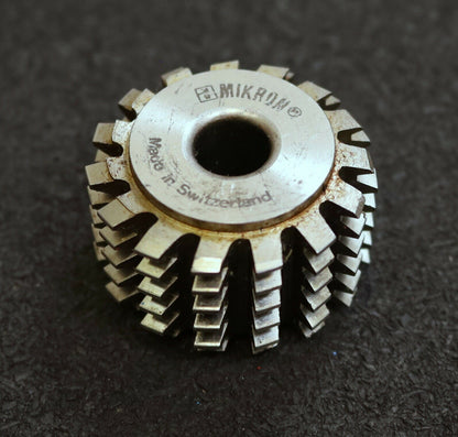 MIKRON Vollstahl-Wälzfräser No. 96549 m= 1,30 ho= 2,925 20°EGW - Ø40x25xØ10mm