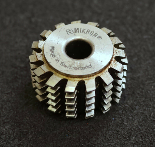 MIKRON Vollstahl-Wälzfräser No. 96549 m= 1,30 ho= 2,925 20°EGW - Ø40x25xØ10mm
