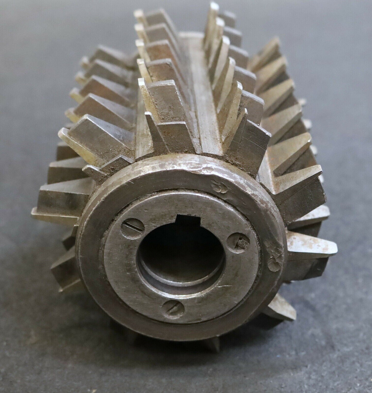 PWS Zahnrad-Wälzfräser m = 8,0mm 20° EGW Abmessungen Ø120 x 156 x Ø32mm mit LKN