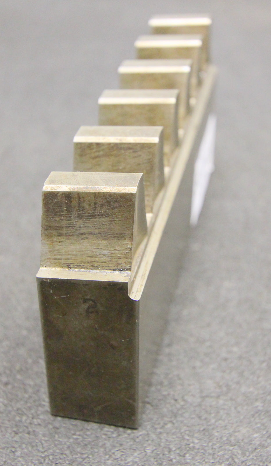 DELTAL Hobelkamm rack cutter m= 8 Angle 14°30 150x25mm