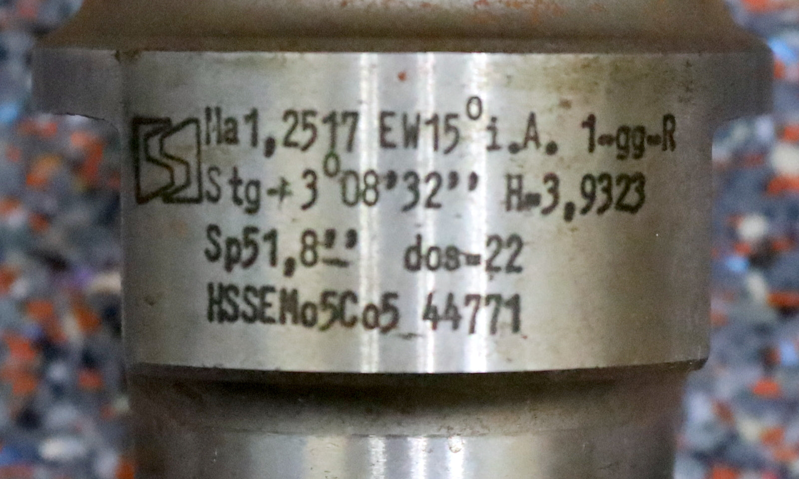 Bild des Artikels SAACKE-Schneckenrad-Schaftwälzfräser-Radialfräser-ma-=-1,25mm-15°-EGW-/-PA