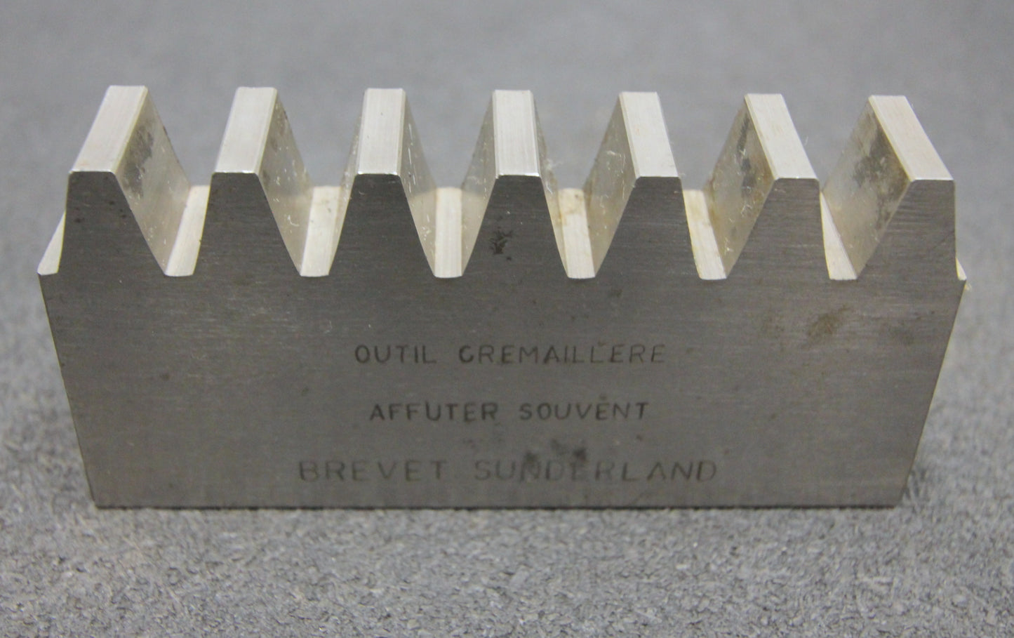 ROLLET PARIS Hobelkamm rack cutter DP 5 Angle 14°30