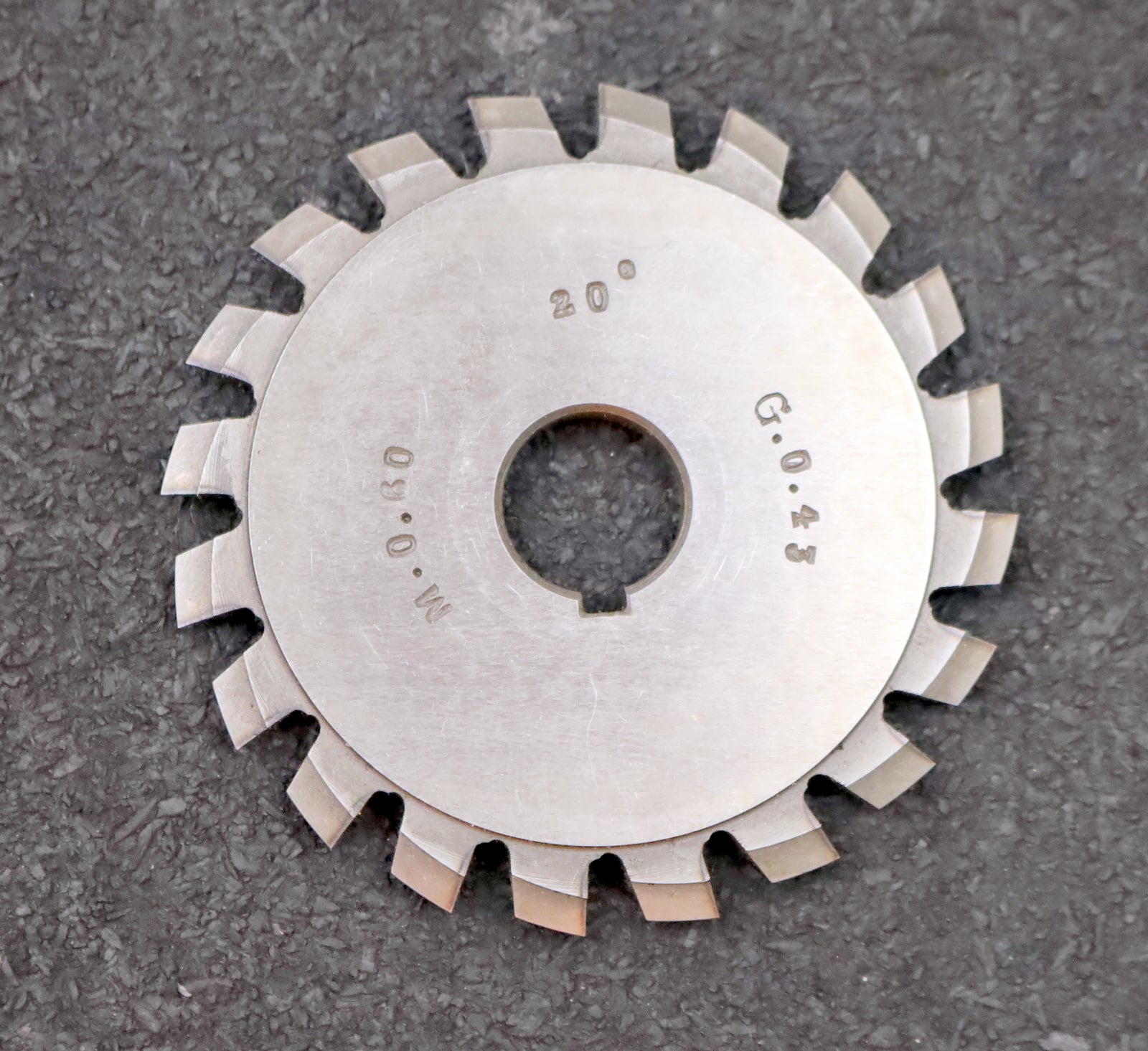 Bild des Artikels IMS-Schnecken-Formfräser-m-=-0,6mm-20°-EGW-20-Spannuten---62x5x13mm-+-LKN