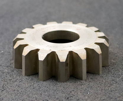 Bild des Artikels PWS-Scheibenschneidrad-für-Zahnwellen-DIN5480-m=5mm-EGW-30°-Z=15-Ø84x22xØ1-1/4"
