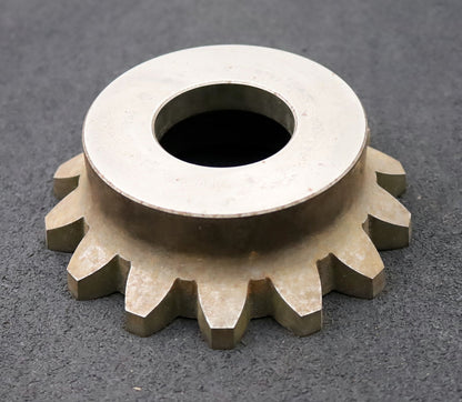 Bild des Artikels PWS-Glockenschneidrad-für-Zahnwellen-DIN5480-m=8mm-EGW-30°-Z=14-Ø122x39xØ1-3/4"