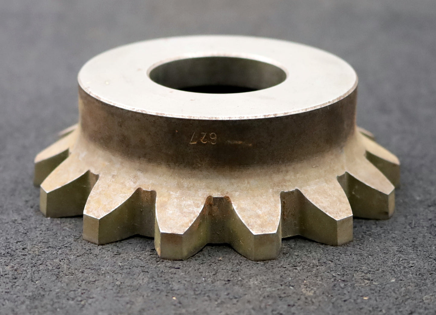 Bild des Artikels PWS-Glockenschneidrad-für-Zahnwellen-DIN5480-m=8mm-EGW-30°-Z=14-Ø122x39xØ1-3/4"