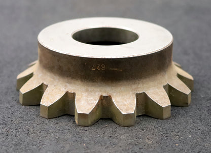 Bild des Artikels PWS-Glockenschneidrad-für-Zahnwellen-DIN5480-m=8mm-EGW-30°-Z=14-Ø122x39xØ1-3/4"