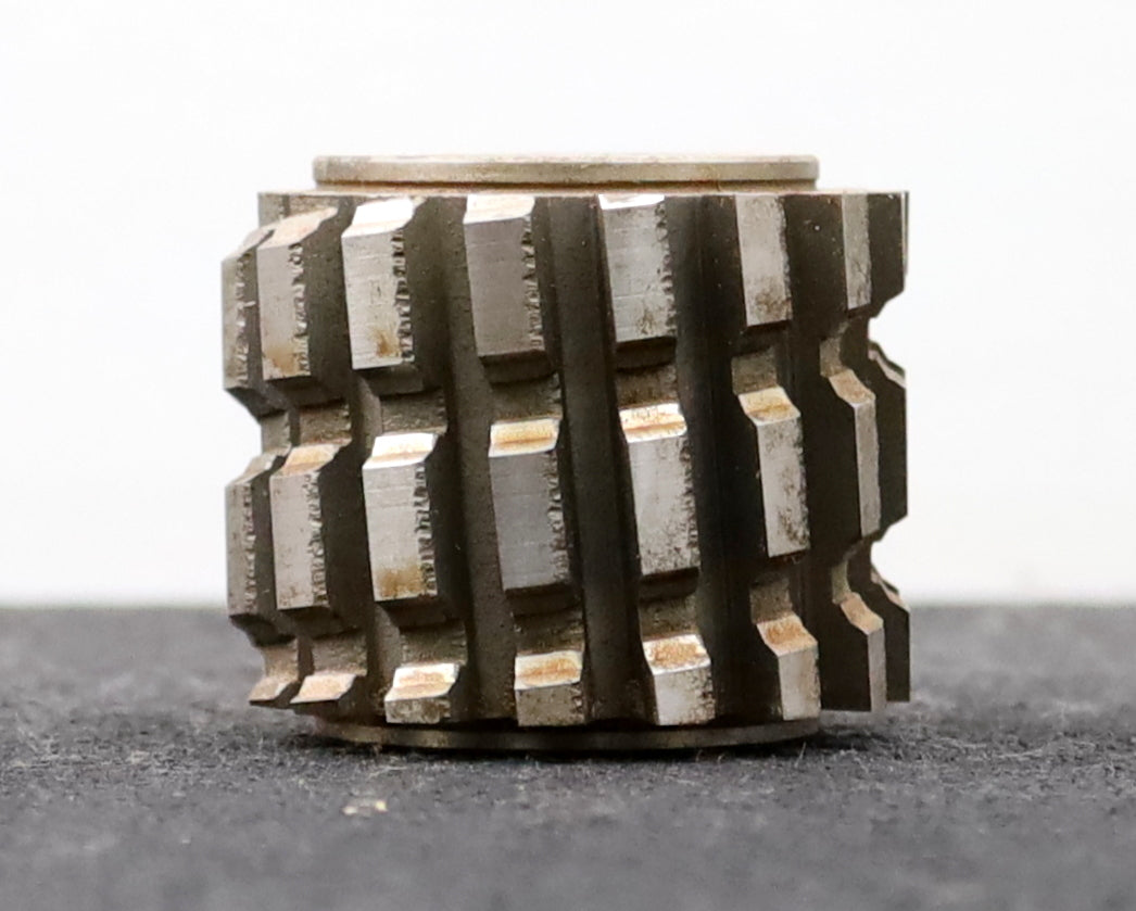 Bild des Artikels PWS-Keilwellen-Wälzfräser-3-Keile-16,18x19,46x5,96mm-spiralgenutet---Rest:-95%