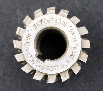 Bild des Artikels PWS-Keilwellen-Wälzfräser-3-Keile-16,18x19,46x5,96mm-spiralgenutet---Rest:-90%