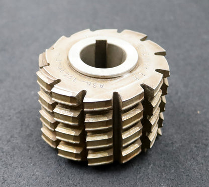 Bild des Artikels GWG-Keilwellen-Wälzfräser-4-Keile-18,3x21,7x6,3mm-mit-Höcker-!-spiralgenutet-!