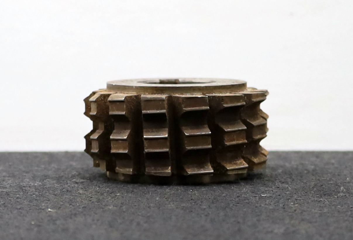 Bild des Artikels Keilwellen-Wälzfräser-4-Keile-16x20x6mm-Fertigfräser-mit-Höcker-!-spiralgenutet