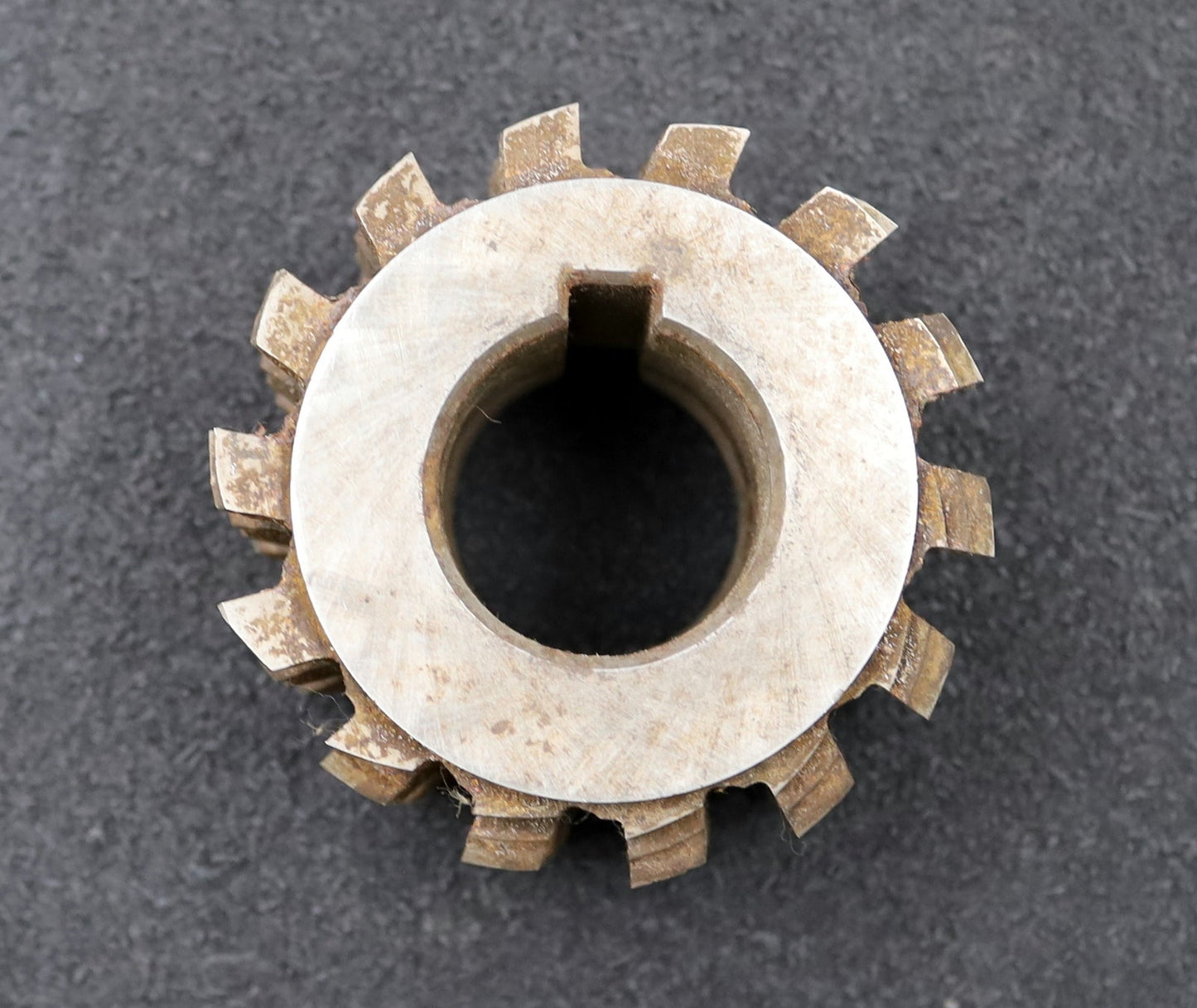 Bild des Artikels Keilwellen-Wälzfräser-4-Keile-21x25x8mm-mit-Höcker-Ø77x45xØ32mm-!-spiralgenutet
