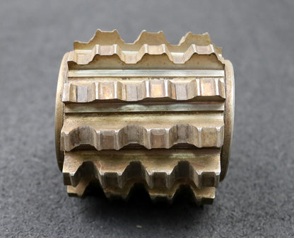 Bild des Artikels PWS-Keilwellen-Wälzfräser-6-Keile-27,96x34,0x6,98mm-mit-Höcker-!-spiralgenutet