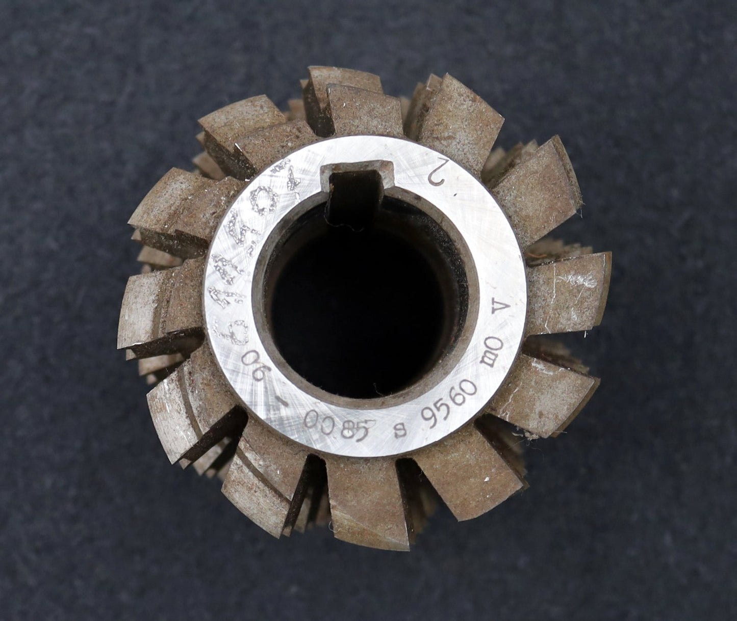 Bild des Artikels PWS-Keilwellen-Wälzfräser-10-Keile-82,4x91,5x12,4mm-mit-Höcker-!-spiralgenutet