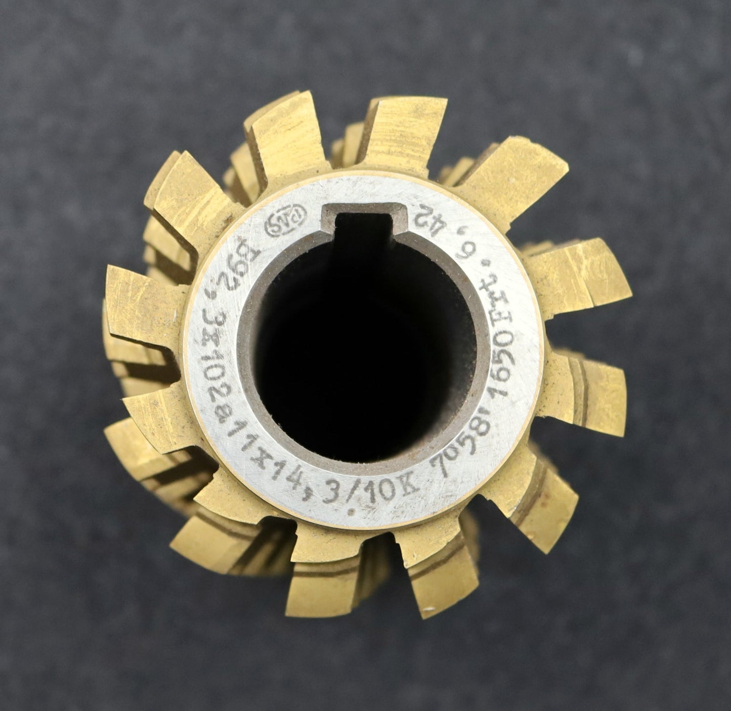 Bild des Artikels PWS-Keilwellen-Wälzfräser-spline-hob-10-Keile-92,3x102x14,3mm-mit-Höcker-mit-LKN
