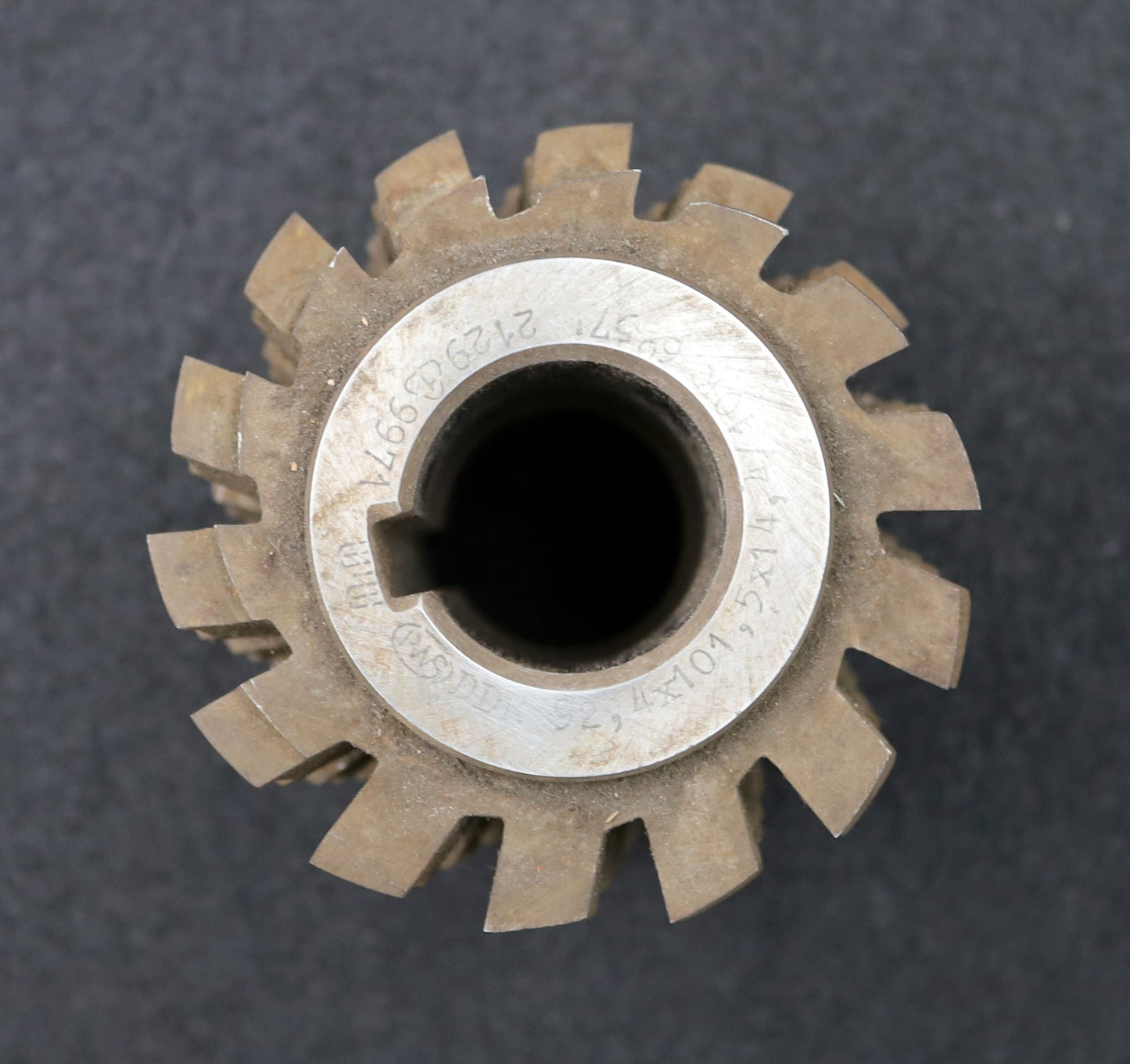 Bild des Artikels PWS-Keilwellen-Wälzfräser-10-Keile-92,4x101,5x14,4mm-Abmessungen-Ø87x89xØ32mm