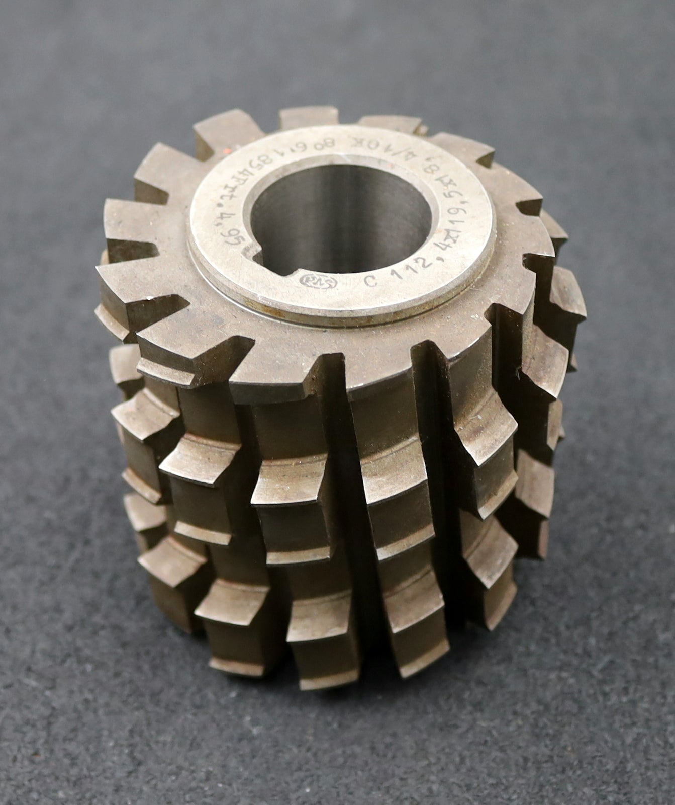 Bild des Artikels PWS-Keilwellen-Wälzfräser-10-Keile-112,4x119,5x18,4mm-Abmessungen-Ø89x89xØ32mm