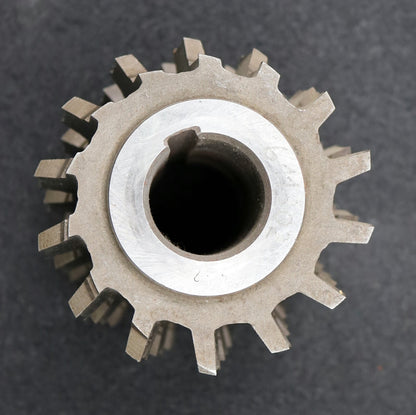 Bild des Artikels PWS-Keilwellen-Wälzfräser-10-Keile-112,4x124,4x18,4mm-Abmessungen-Ø96x98xØ32mm