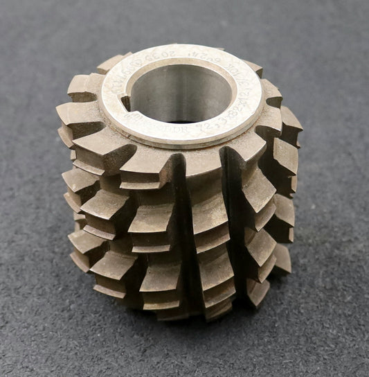 Bild des Artikels PWS-Keilwellen-Wälzfräser-10-Keile-72,3x82x12,3mm-Abmessungen-Ø76x79xØ32mm