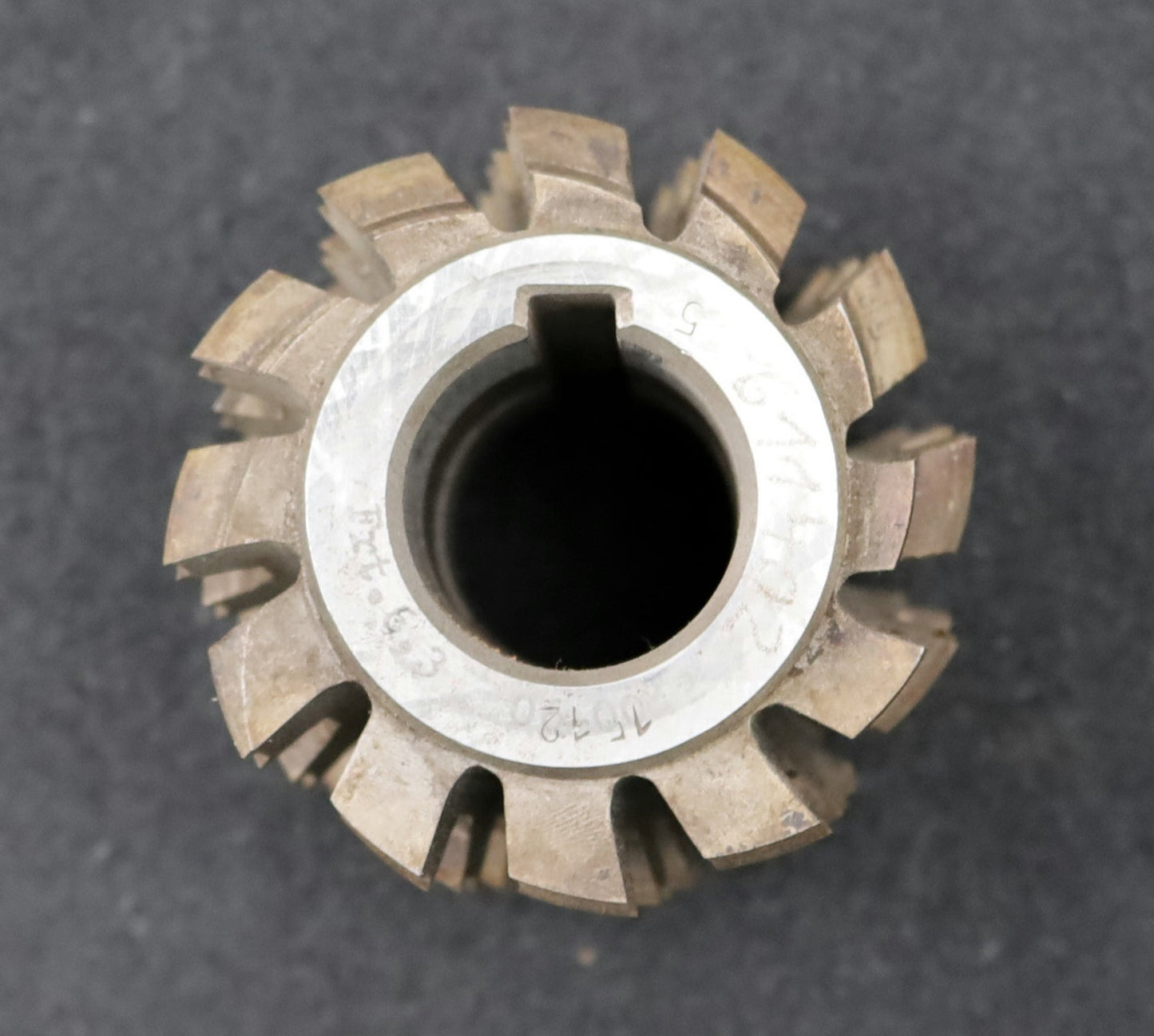 Bild des Artikels PWS-Keilwellen-Wälzfräser-10-Keile-72,3x82x12,3mm-Abmessungen-Ø76x79xØ32mm