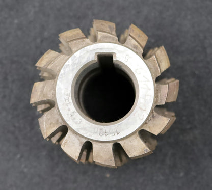 Bild des Artikels PWS-Keilwellen-Wälzfräser-10-Keile-72,3x82x12,3mm-Abmessungen-Ø76x79xØ32mm