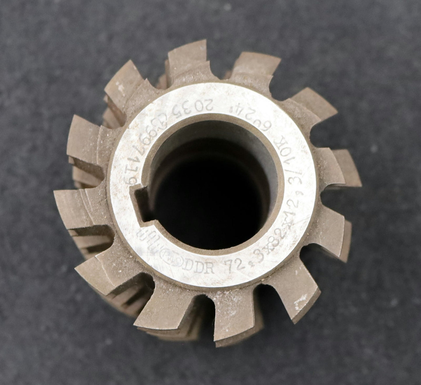 Bild des Artikels PWS-Keilwellen-Wälzfräser-10-Keile-72,3x82x12,3mm-mit-Höcker---LKN---1gg.Rechts