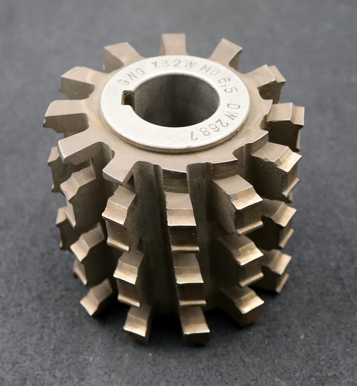 Bild des Artikels Keilwellen-Wälzfräser-10-Keile-92,4x98x14,4mm-mit-Höcker-Abmessung-Ø96x90xØ32mm