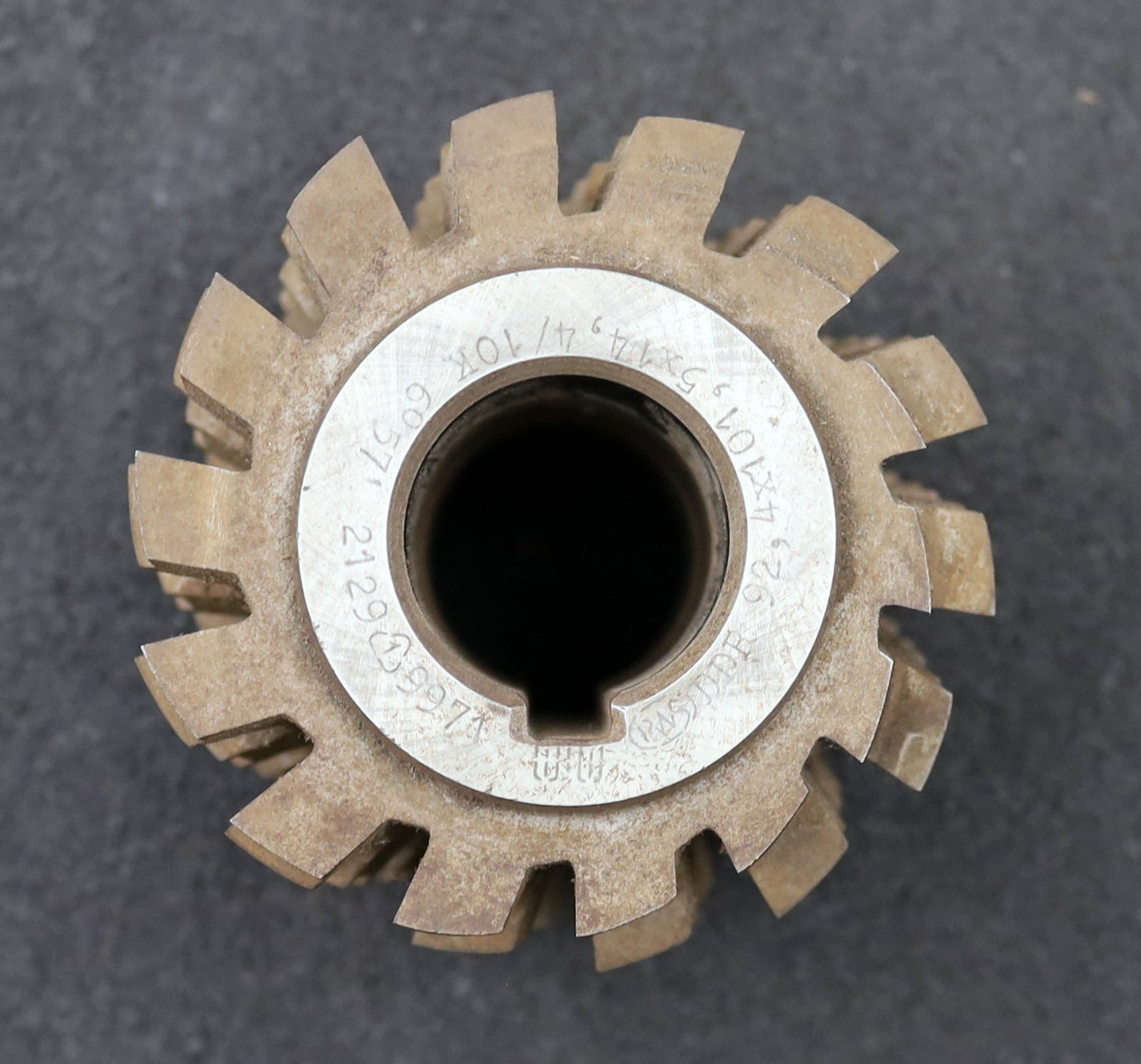 Bild des Artikels PWS-Keilwellen-Wälzfräser-10-Keile-92,4x101,5x14,4mm-Abmessungen-Ø87x88xØ32mm