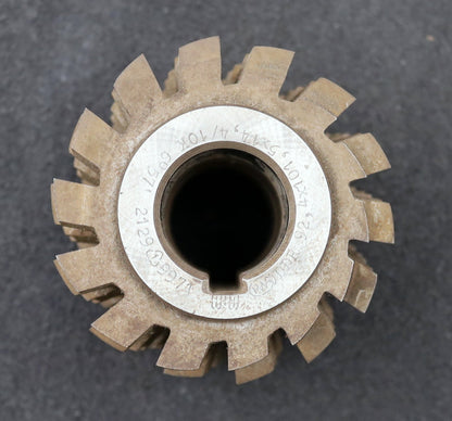 Bild des Artikels PWS-Keilwellen-Wälzfräser-10-Keile-92,4x101,5x14,4mm-Abmessungen-Ø87x88xØ32mm