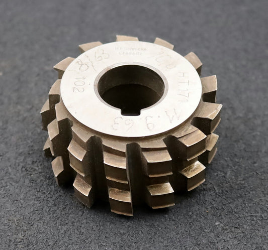 Bild des Artikels H.F.Schnicke-Keilwellen-Wälzfräser-spline-hob-6-Keile-32x38x8mm-mit-Höcker-LKN