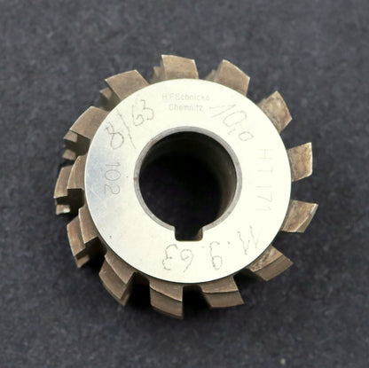 Bild des Artikels H.F.Schnicke-Keilwellen-Wälzfräser-spline-hob-6-Keile-32x38x8mm-mit-Höcker-LKN