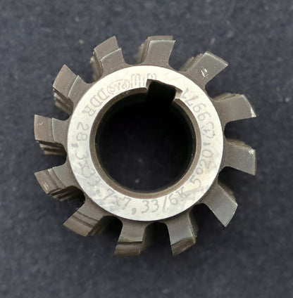 Bild des Artikels PWS-Keilwellen-Wälzfräser-spline-hob-6-Keile-28,3x33,7x7,33mm-mit-Höcker-mit-LKN