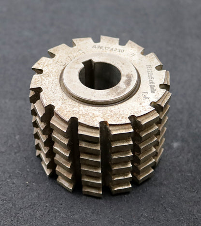 Bild des Artikels GWG-Keilwellen-Wälzfräser-spline-hob-6-Keile-18x22x5mm---Höcker-Fertigfräser