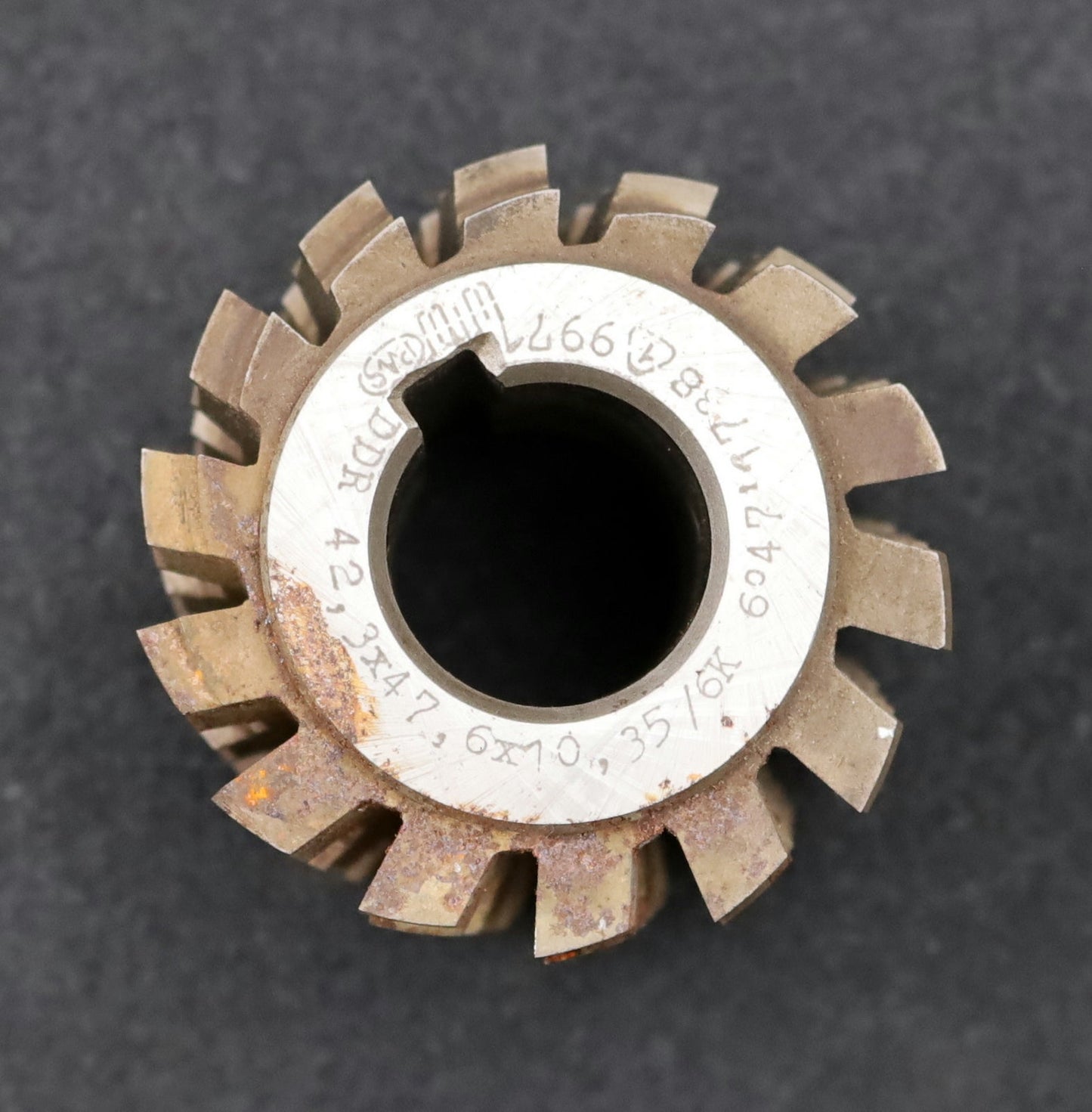 Bild des Artikels PWS-Keilwellen-Wälzfräser-spline-hob-6-Keile-42,3x47,6x10,35mm-mit-Höcker