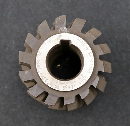 Bild des Artikels PWS-Keilwellen-Wälzfräser-spline-hob-6-Keile-72,4x81,6x16,4mm-mit-Höcker-1gg.-Re