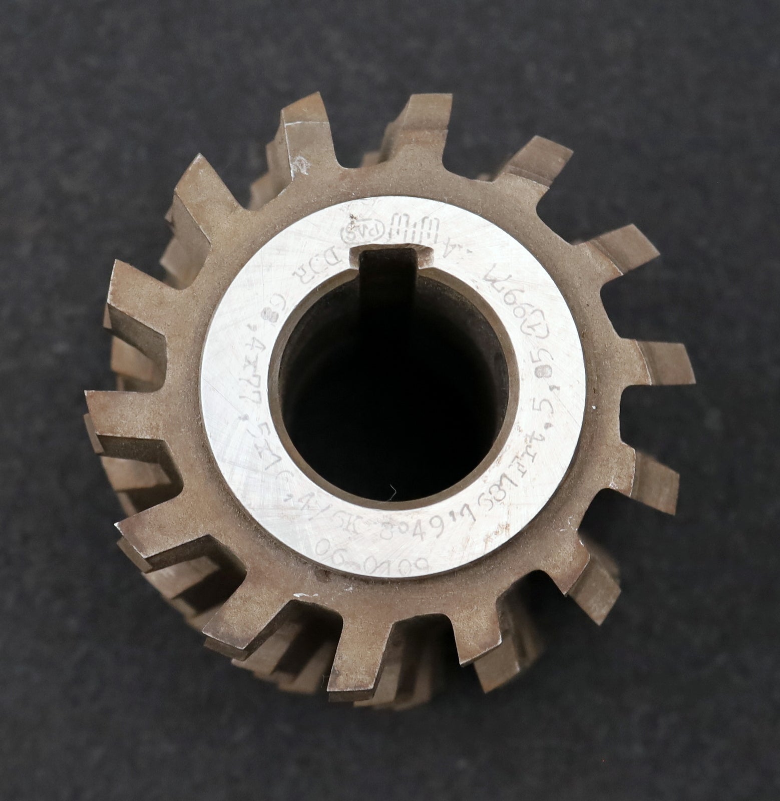 Bild des Artikels PWS-Keilwellen-Wälzfräser-spline-hob-6-Keile-68,4x77,5x16,4mm-mit-Höcker-mit-LKN
