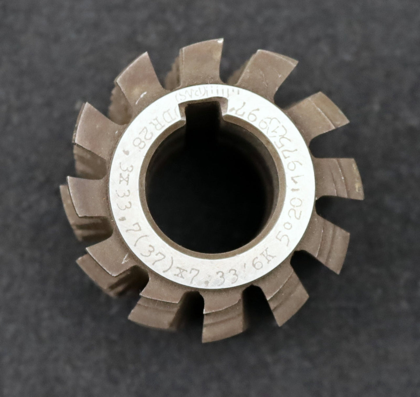 Bild des Artikels PWS-Keilwellen-Wälzfräser-spline-hob-6-Keile-28,3x33,7x7,33mm-mit-Höcker