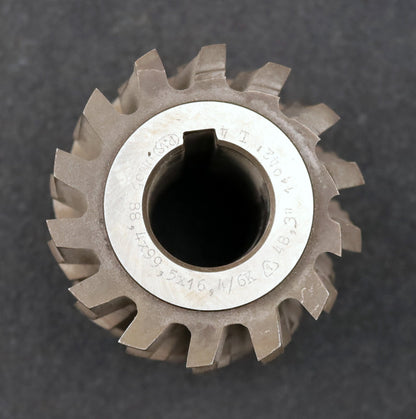 Bild des Artikels PWS-Keilwellen-Wälzfräser-spline-hob-6-Keile-88,4x99,5x16,4mm-mit-Höcker