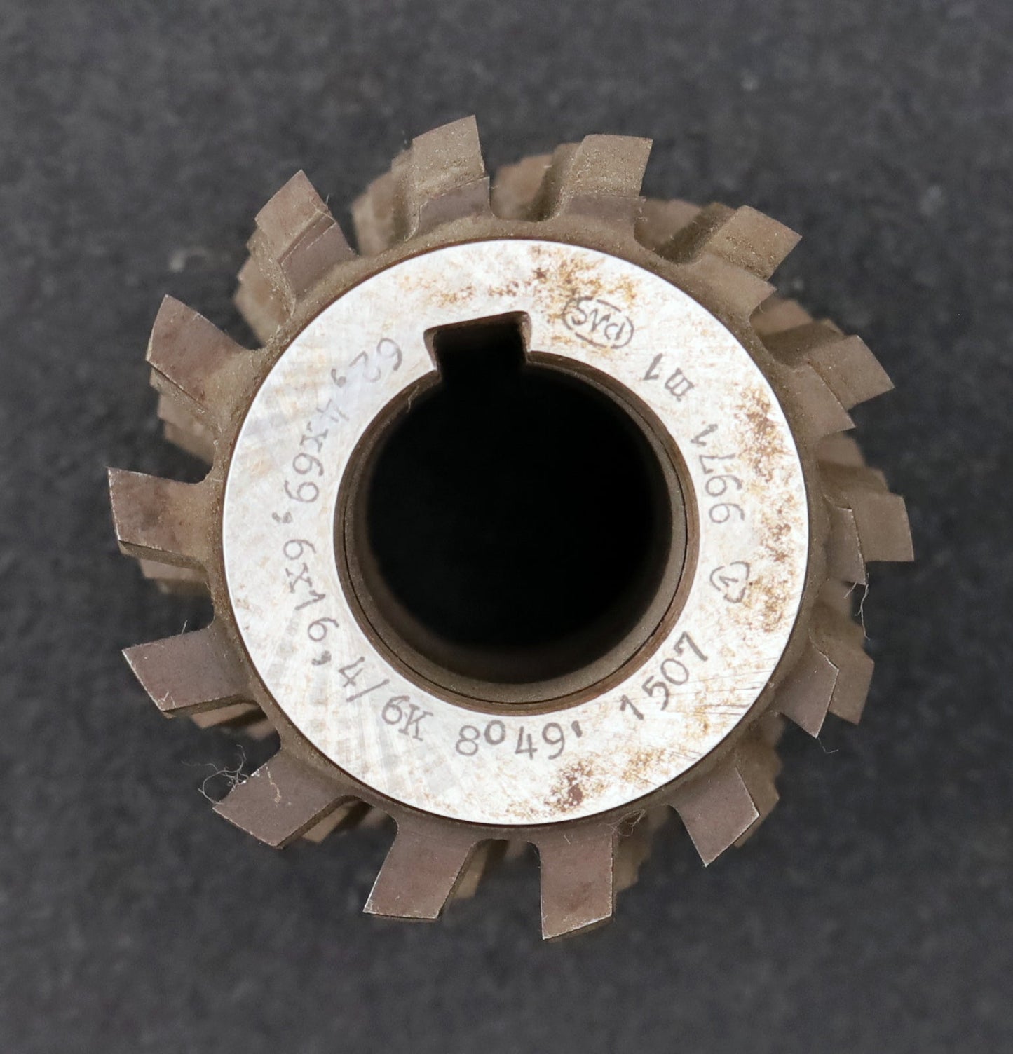 Bild des Artikels PWS-Keilwellen-Wälzfräser-spline-hob-6-Keile-62,4x69,6x16,4mm-mit-Höcker
